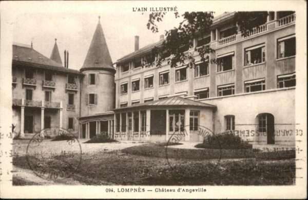 Hauteville-Lompnes Chateau d`Angeville