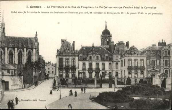 Rennes Ille-et-Vilaine Prefecture 
rue de Fougères