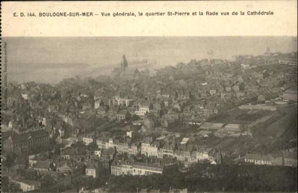 Boulogne-sur-Mer Vue generale
Quartier St.-Pierre