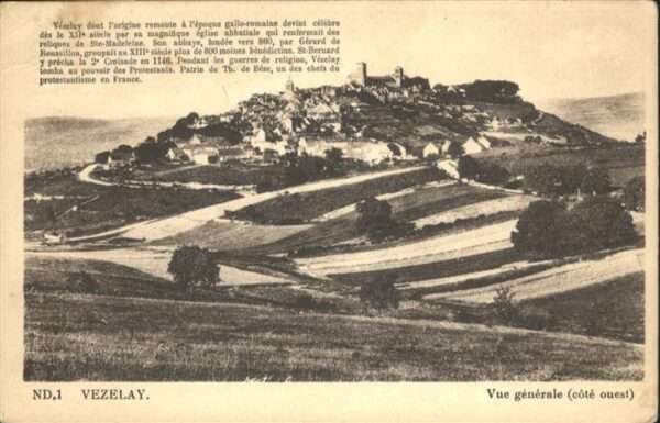 Vezelay Vue generale