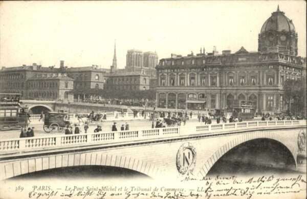 Paris Pont St. Michel
Tribunal de Commerce