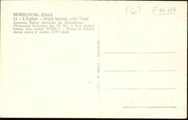 Morienval Oise Eglise – Bild 2