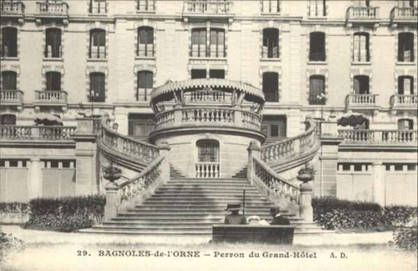 Bagnoles-de-l Orne Perron du Grand-Hotel