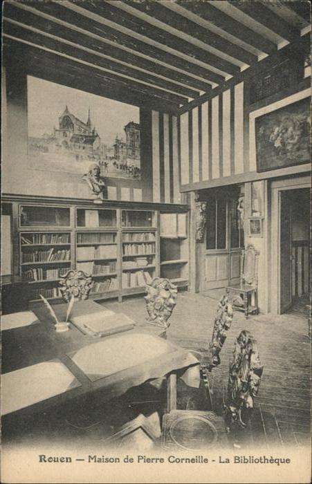 Rouen Maison de Pierre Corneille
Bibliothèqu
