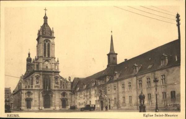 Reims Champagne Ardenne Eglise Saint-Maurice