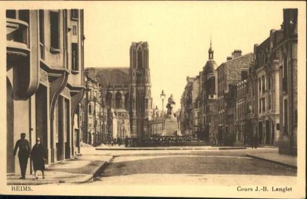 Reims Champagne Ardenne Cours J.-B. Langlet
