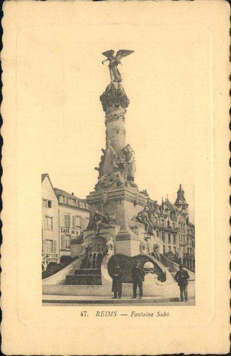 Reims Champagne Ardenne Fontaine Sube