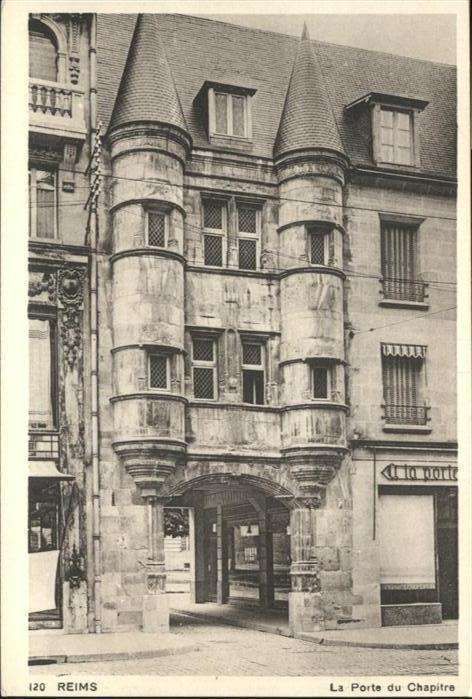 Reims Champagne Ardenne Porte du Chapitre
