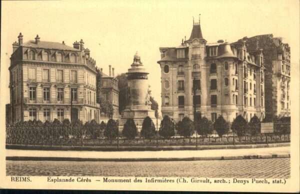 Reims Champagne Ardenne Esplanade Cerès
Monument des Infirmièr