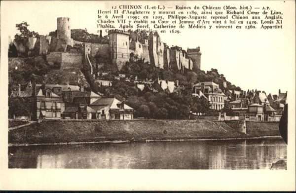 Chinon Ruines du Chateau