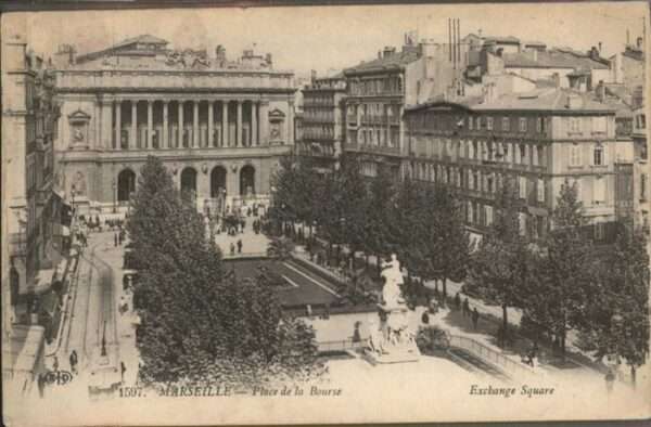 Marseille Bouches-du-Rhone Place de la Bourse
