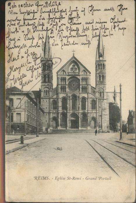 Reims Champagne Ardenne Eglise St.-Remi