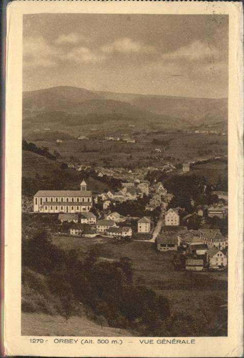 Orbey Vue generale