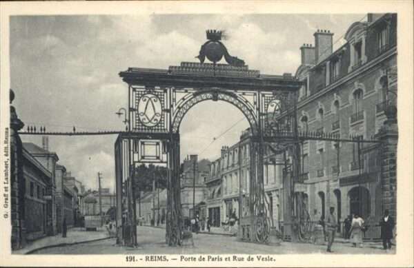 Reims Champagne Ardenne Porte de Paris
Rue de Vesle