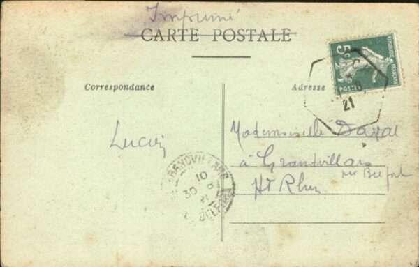 Rougemont-le-Chateau 
Guerre 1914-18 – Bild 2
