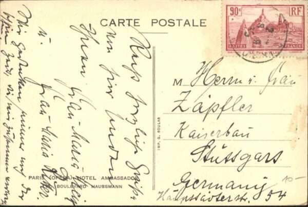 Paris Hotel Ambassador – Bild 2