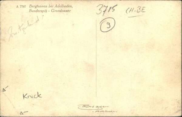 Adelboden Bergtannen Bunderspitz Grosslonner – Bild 2