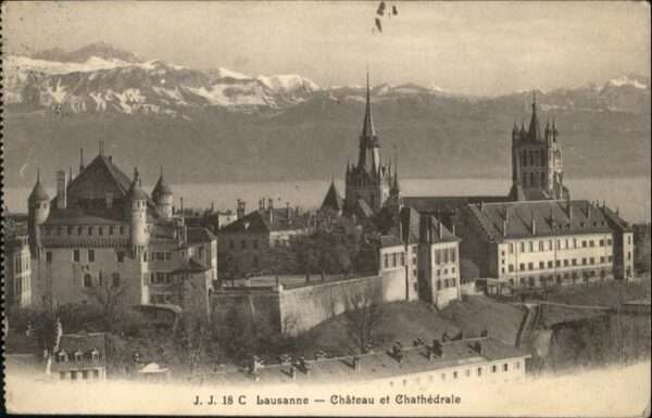 Lausanne VD Chateau Chathedrale