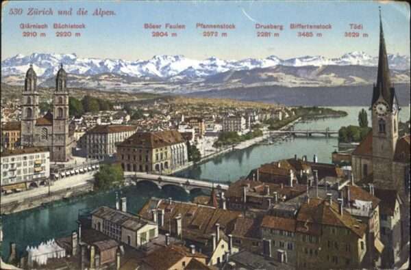 Zuerich Glärnisch Bächistock Pfannenstock Drusb