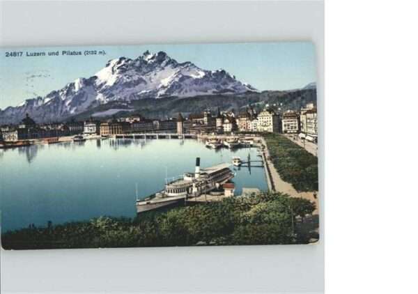 Luzern LU Pilatus Schiff