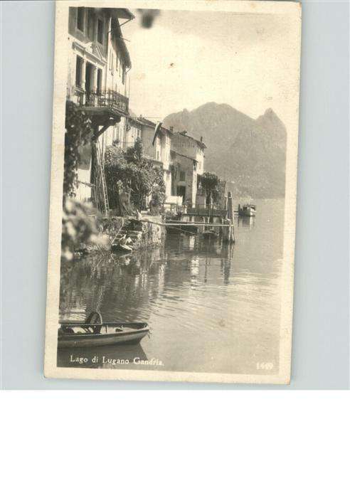 Gandria Lago di Lugano Lago Lugano