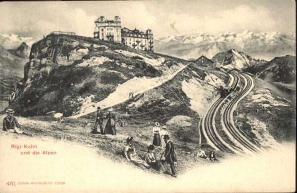 Rigi Kulm Alpen Zug