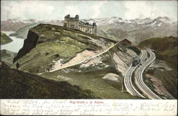 Rigi Kulm Alpen Zug