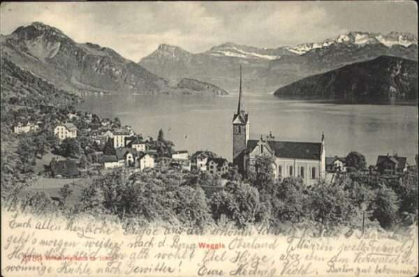 Weggis Vierwaldstaettersee Kirche