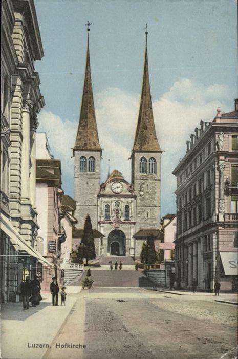 Luzern LU Hof Kirche