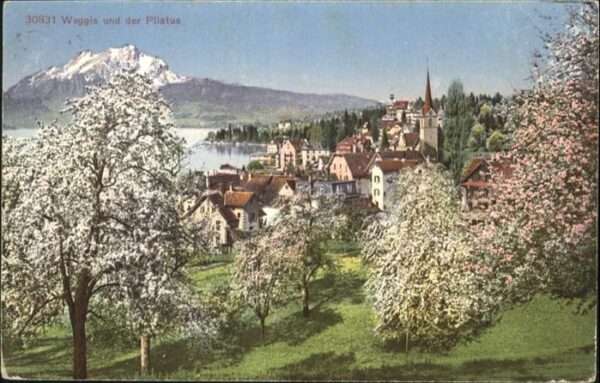 Weggis Vierwaldstaettersee Pilatus