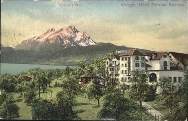 Weggis Vierwaldstaettersee Hotel Pension Baumen