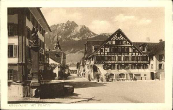Kuessnacht Pilatus Brunnen