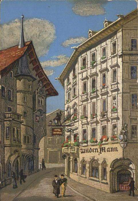 Luzern LU Hotel Wilden Mann