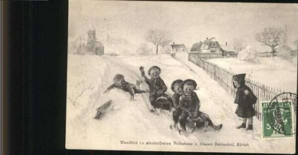 Zuerich Wandbild Volkshaus