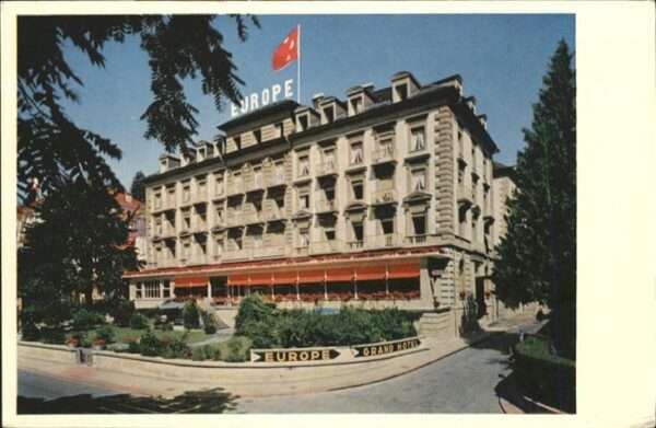 Luzern LU Grand Hotel Europe