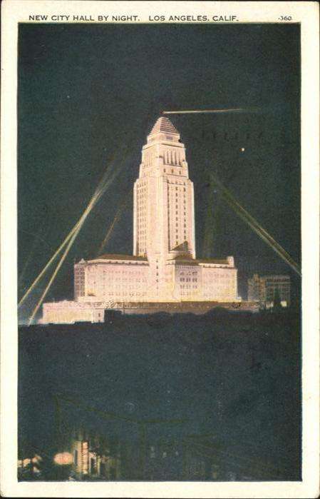Los Angeles California New City Hall