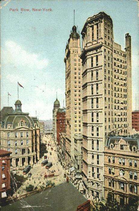 New York City Park Row