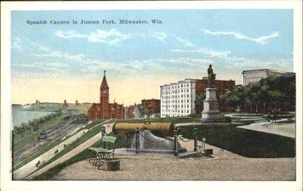Milwaukee Wisconsin Spanish Cannon Juneau Park