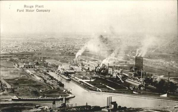Dearborn Michigan Rouge Plant Ford Motor Company