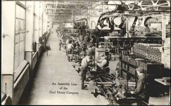 Dearborn Michigan Assembly Line Ford Motor Company