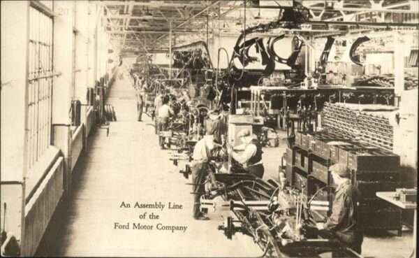 Dearborn Michigan Assembly Line Ford Motor Company