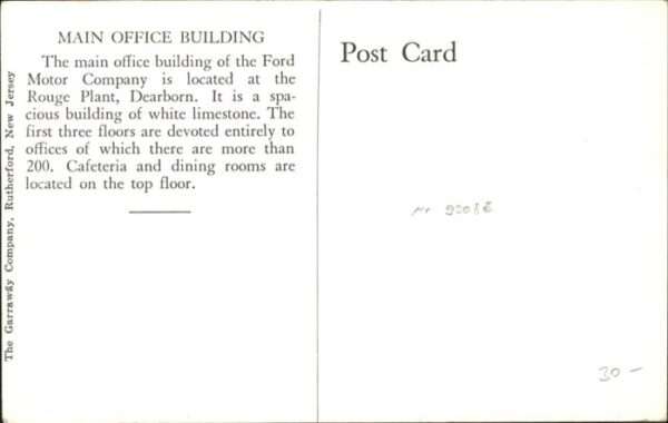 Dearborn Michigan General Office Ford Motor Company – Bild 2