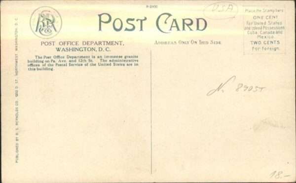 Washington DC Post Office Department – Bild 2