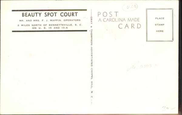 Bennettsville Beauty Spot Court – Bild 2