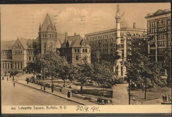Buffalo New York Lafayette Square