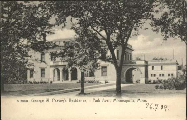 Minneapolis Minnesota George W Peaveys Residence Park Ave