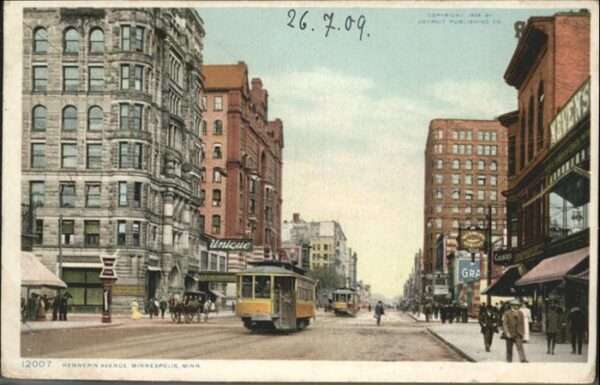 Minneapolis Minnesota Strassenbahn Kutsche