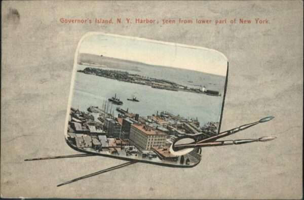 New York City Governors Island Harbor