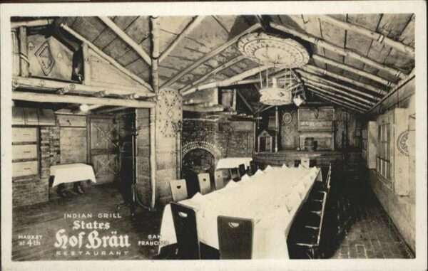 San Francisco California Indian Grill Hof Bräu Restaurant
