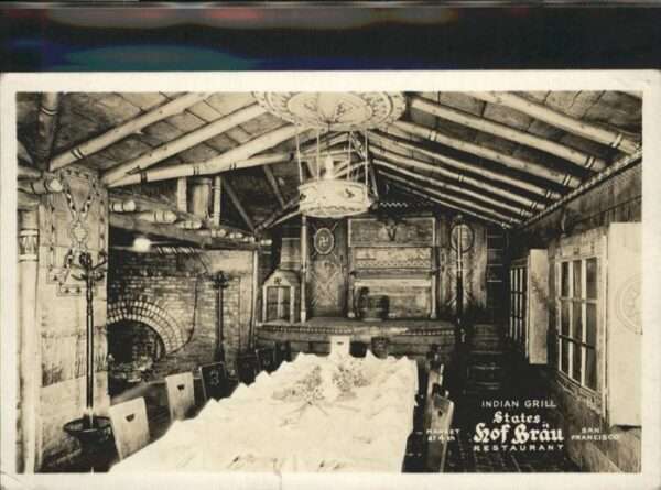 San Francisco California Indian Grill Hof Bräu Restaurant
